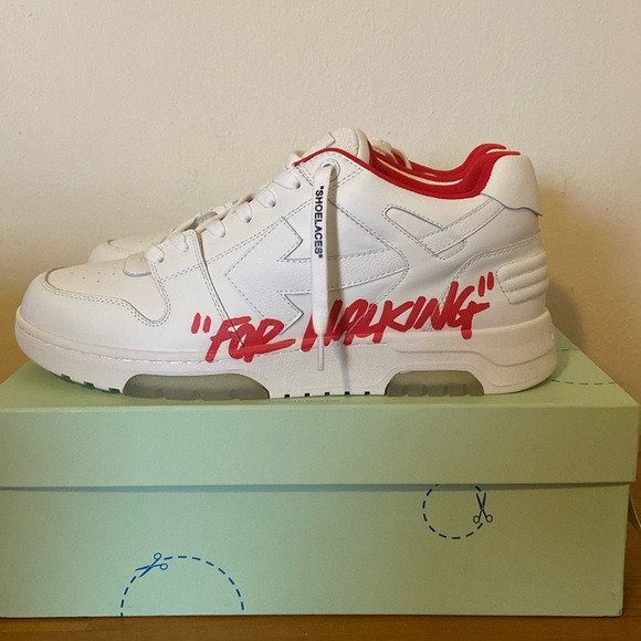 Off-White Other - Off-White c/o Virgil Abloh “FOR WALKING” Mens Sneakers Size 14